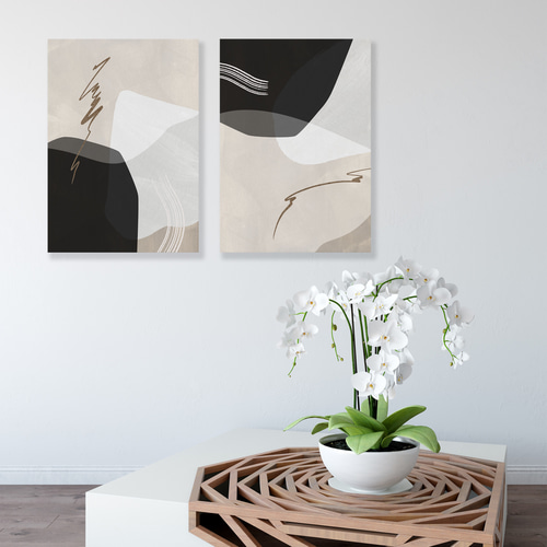 インテリアパネル アートパネル 原画 モダン 絵画 ジャパンディ