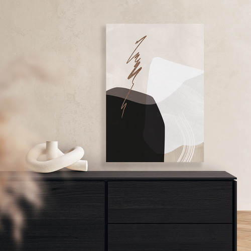 インテリアパネル 北欧柄バラエティーセット☆インテリア雑貨 壁飾り アート アート パネル インテリア Japandi Nazoe(斜交い）2枚セット