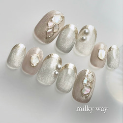 桜色 マグネット オーダーネイルチップ さくら サクラ 桜 ネイルチップ  