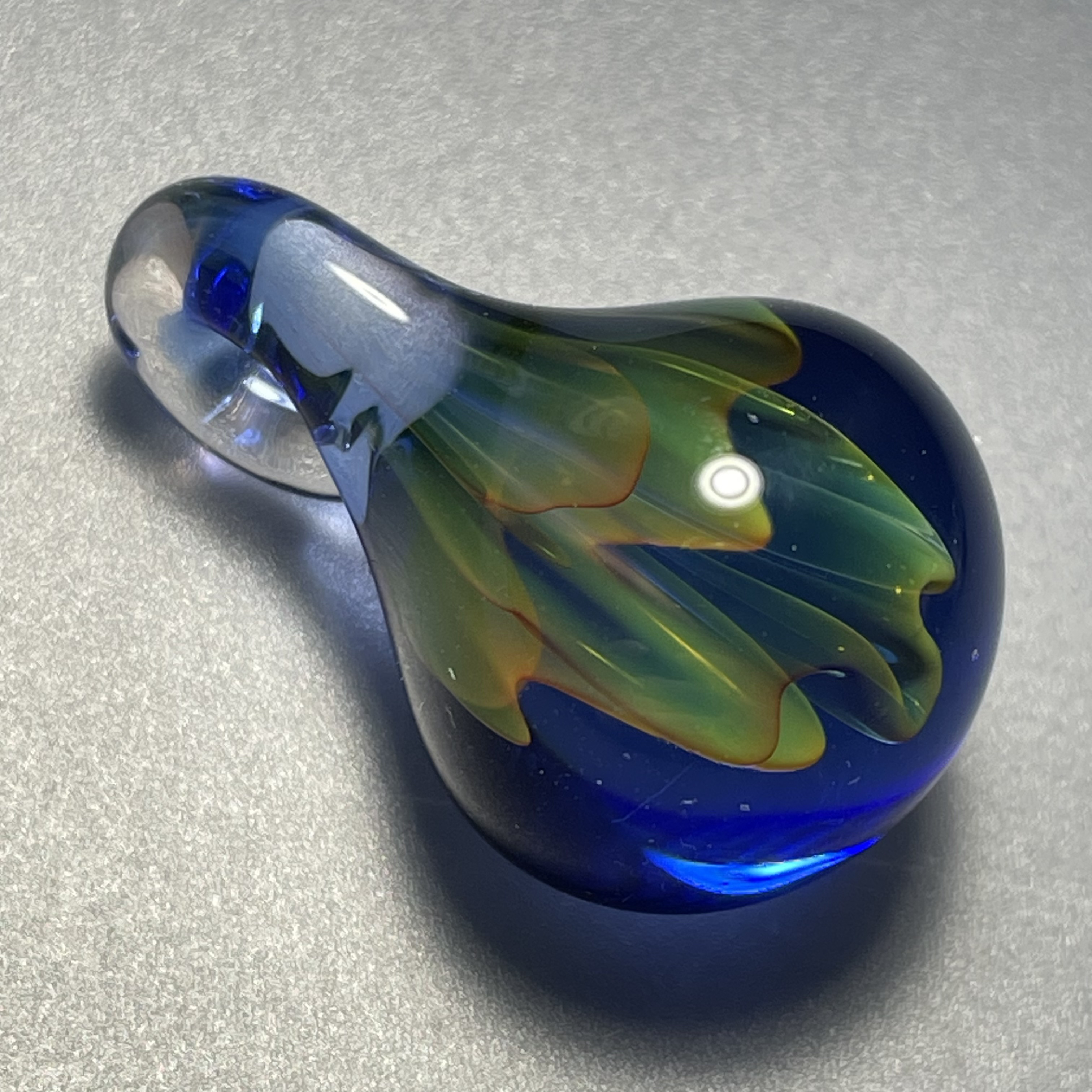 オーロラペンダントトップ  ブルー