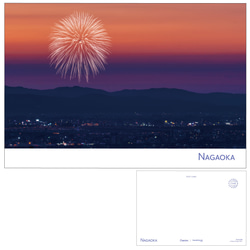 「長岡」日本各地の花火ポストカード  PO-15-006 1枚目の画像