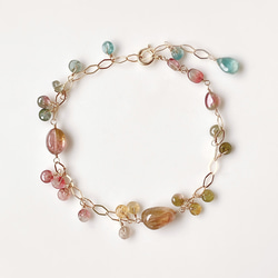 天然石＊エチオピアプレシャスオパールのピアス/イヤリング 14kgf