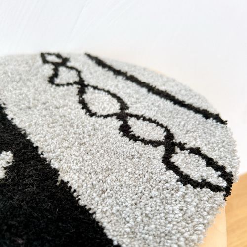 新作】【送料無料！】タフティング ラグチェア 椅子 インテリア 家具