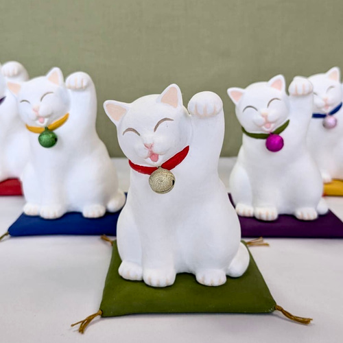 作家さんによる大笑いに癒される招き猫 作家さんによる大笑いに癒される招き猫 （和雑貨 四季彩堂