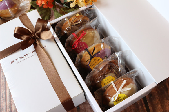 ☆期間限定☆『季節のケーキ5種アソートセット』さつまいも・栗・りんご・バナナ・レモン 3枚目の画像