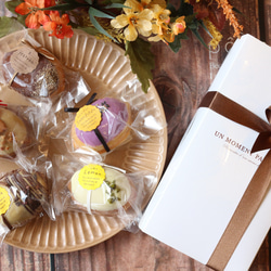 ☆期間限定☆『季節のケーキ5種アソートセット』さつまいも・栗・りんご・バナナ・レモン 1枚目の画像