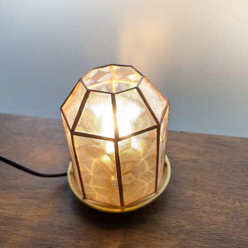 ランプ] LED ステンドグラス 置型ライト 照明 スタンドライト