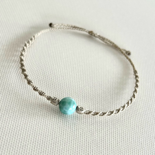 高品質/数量限定 】＊ 静電気軽減 ＊ 8mmラリマー とsilver925 カレン