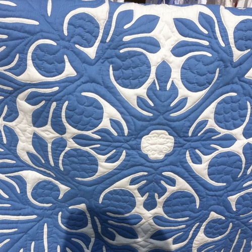 オーダーメイド】ハワイアンキルト タペストリー ウル(ぱんの木