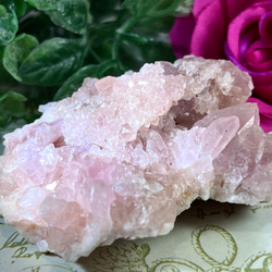 トラウマの昇華໒꒱ ピンクアメジスト クラスター ラフストーン 原石
