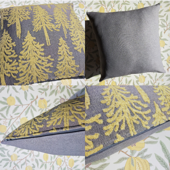 ♥数量限定♥⭐️完売生地⭐️ミナペルホネンクッションカバー　45cm／50cm用　北欧柄　受注制作 8枚目の画像