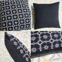 ♥数量限定♥⭐️完売生地⭐️ミナペルホネンクッションカバー　45cm／50cm用　北欧柄　受注制作 11枚目の画像