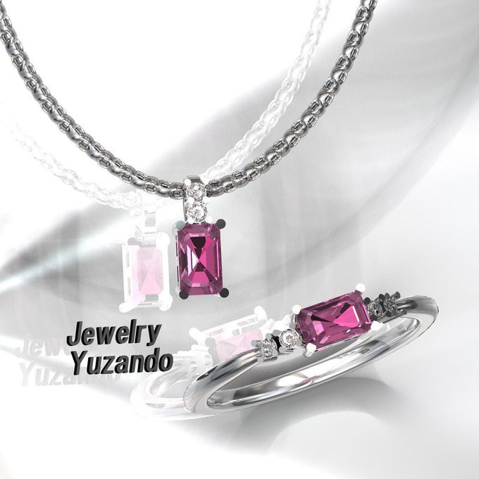 ピンクトルマリン シルバーリング0.33ｃｔ Pink Tourmaline