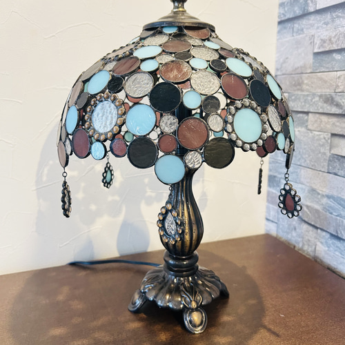 ステンドグラスのランプ『アラジン2』 スタンドライト・テーブル