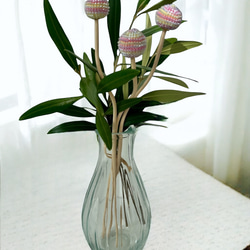 ミックスキャンディフラワースティック【Maloon No.2-3-ミックス】 6枚目の画像