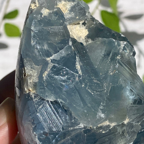 癒しのブルー「天使の石」セレスタイト (天青石) 原石 02 天然石 天然