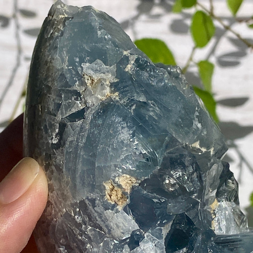 天使の石 セレスタイト クラスター 原石 天然石 癒し 安らぎ 美しい水色 セレスタイトクラスター天青石 天使の石 鉱物 天然石 安眠 癒し その他