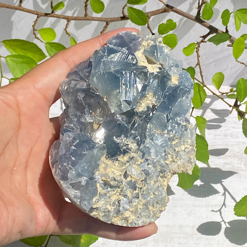 ②【高品質AAA】ブルー セレスタイト 原石