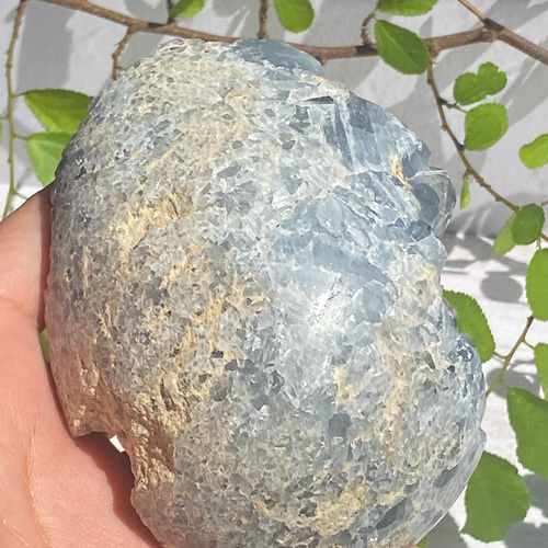 癒しのブルー「天使の石」セレスタイト (天青石) 原石 02 天然石 天然