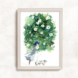 nauryありがとうございます。画４枚、水彩画２枚 55239d4ba091f9b5f77ce01c847712