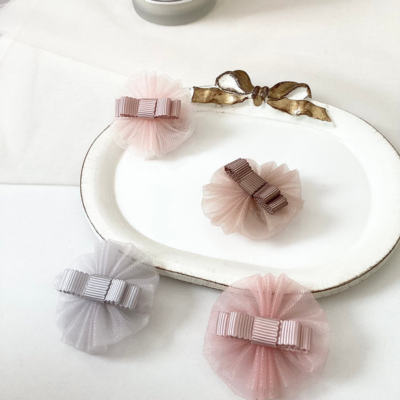 オーダー一覧⑥☆ヘアクリップ　チュール　ベビー　キッズ オーダー一覧⑥☆ヘアクリップチュールベビーキッズ