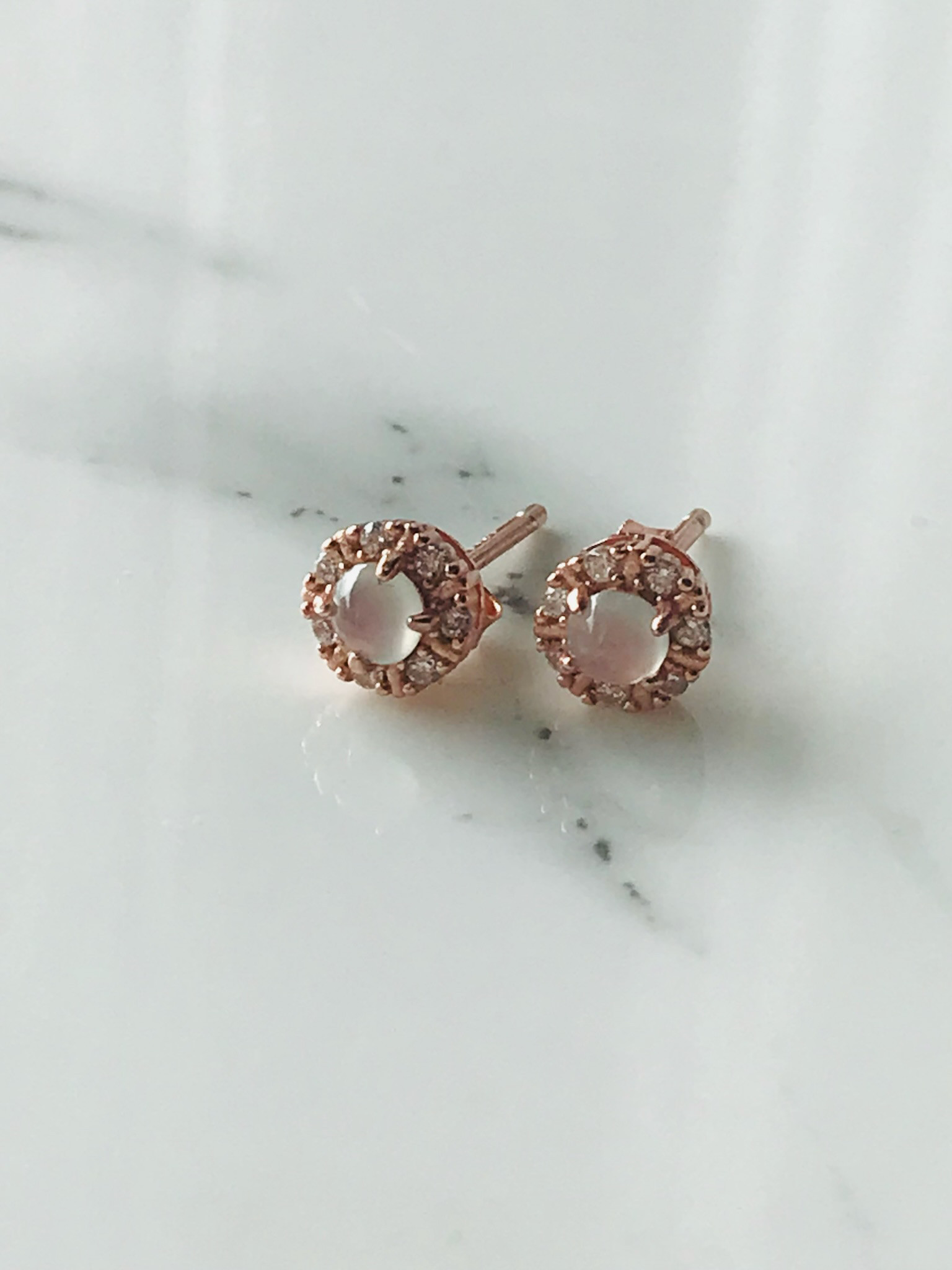 [P70-001] ジェイド　JADE  ヒスイ　本翡翠　ピアス　天然石　一点物　ミャンマー産　スタッド　s925