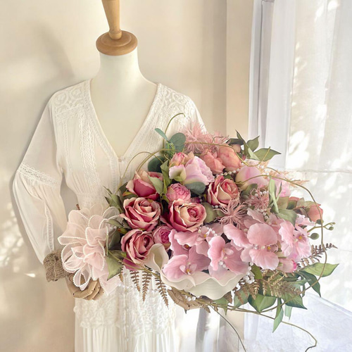 光触媒 ロココ調 スワッグ クリスマスリース 造花 胡蝶蘭 誕生日 プレゼント 光触媒 ロココ調 スワッグ クリスマスリース 造花 胡蝶蘭 誕生日