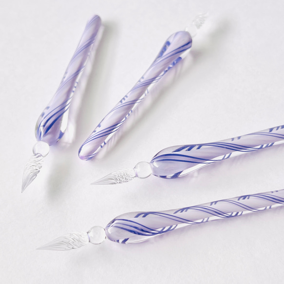 グレープキャンディーのガラスペン(細字) 4枚目の画像