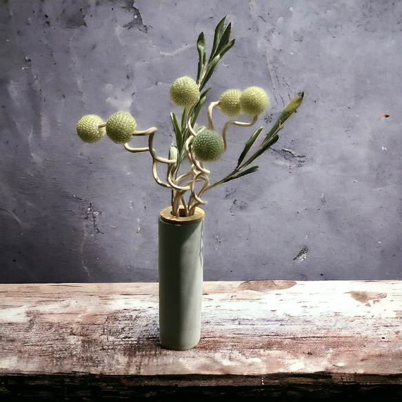 グラスビーズのマスカットスティック【Maloon No.5-1-大粒】 1枚目の画像