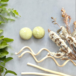 グラスビーズのマスカットスティック【Maloon No.5-1-大粒】 6枚目の画像