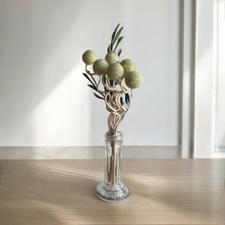 グラスビーズのマスカットスティック【Maloon No.5-1-大粒】 4枚目の画像