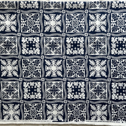 281)ハワイアンキルト布 キルティング生地 キルト ハワイアン 柄 トロピカルリーフ