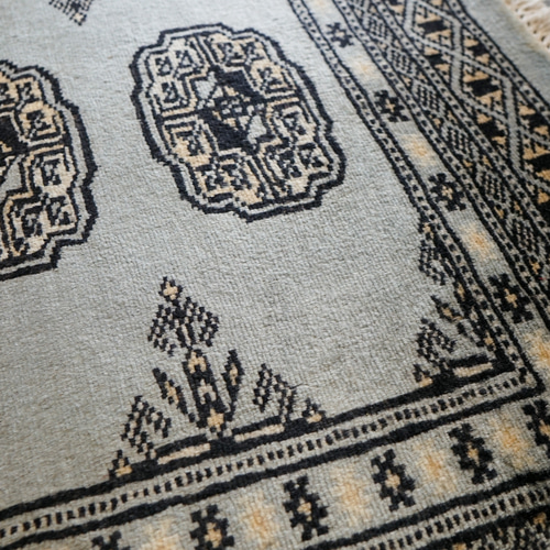 89×62cm トルクメン ボハララグ 手織り絨毯 カーペット・絨毯 89×62cm トルクメン ボハララグ 手織り絨毯 カーペット・絨毯