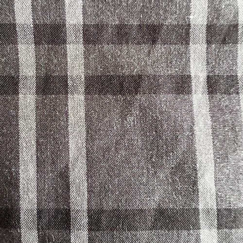 マニッシュなグレーチェック木綿着物 着物 花鹿 kajika 通販 18228218