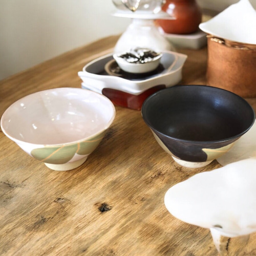 上野焼　茶碗 上野焼 庚申窯 茶碗 緑の通販情報 - 作家・窯元の器と雑貨 通販