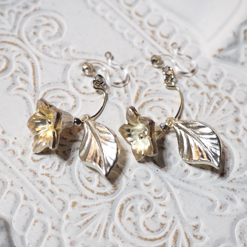 フランス製アンティークピアス