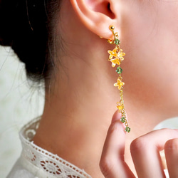 じゃらじゃら  ヘアゴム  清楚なゆらゆら～♡すずらん(๑♡ᴗ♡๑) しゃらしゃらすずらんヘアゴム ヘアゴム ユメイロ ウサギ 通販