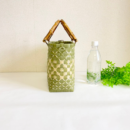 Ｓ ベージュかごバッグ ベージュ 大きめ サイザル カゴバッグ 楕円L - ベージュ かごバッグ