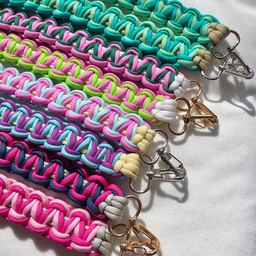 数量限定！スマホショルダー 太めストラップ 平編みストラップ キッズ