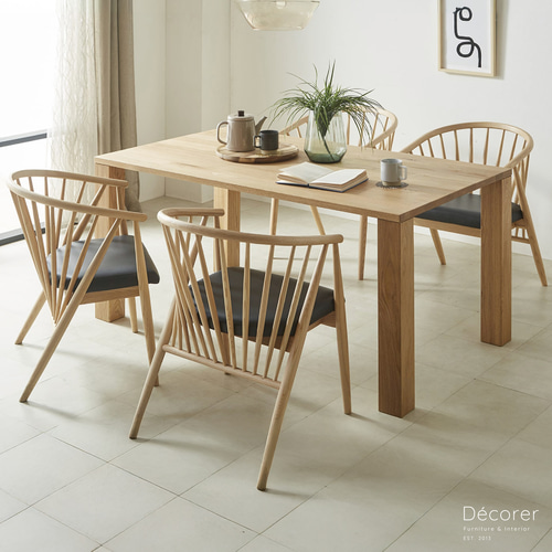 楽天市場】ダイニングテーブル 単品 150×85 スクエア脚 無垢材