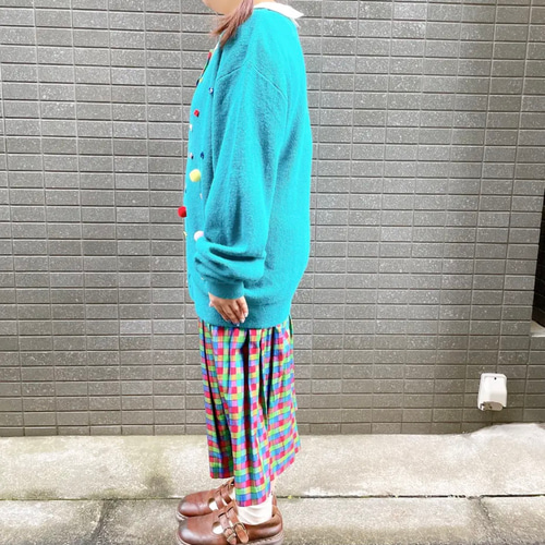 古着　ヴィンテージ　vintage カーディガン　デザインカーディガン　カラフル 古着 ヴィンテージ vintage カーディガン デザインカーディガン