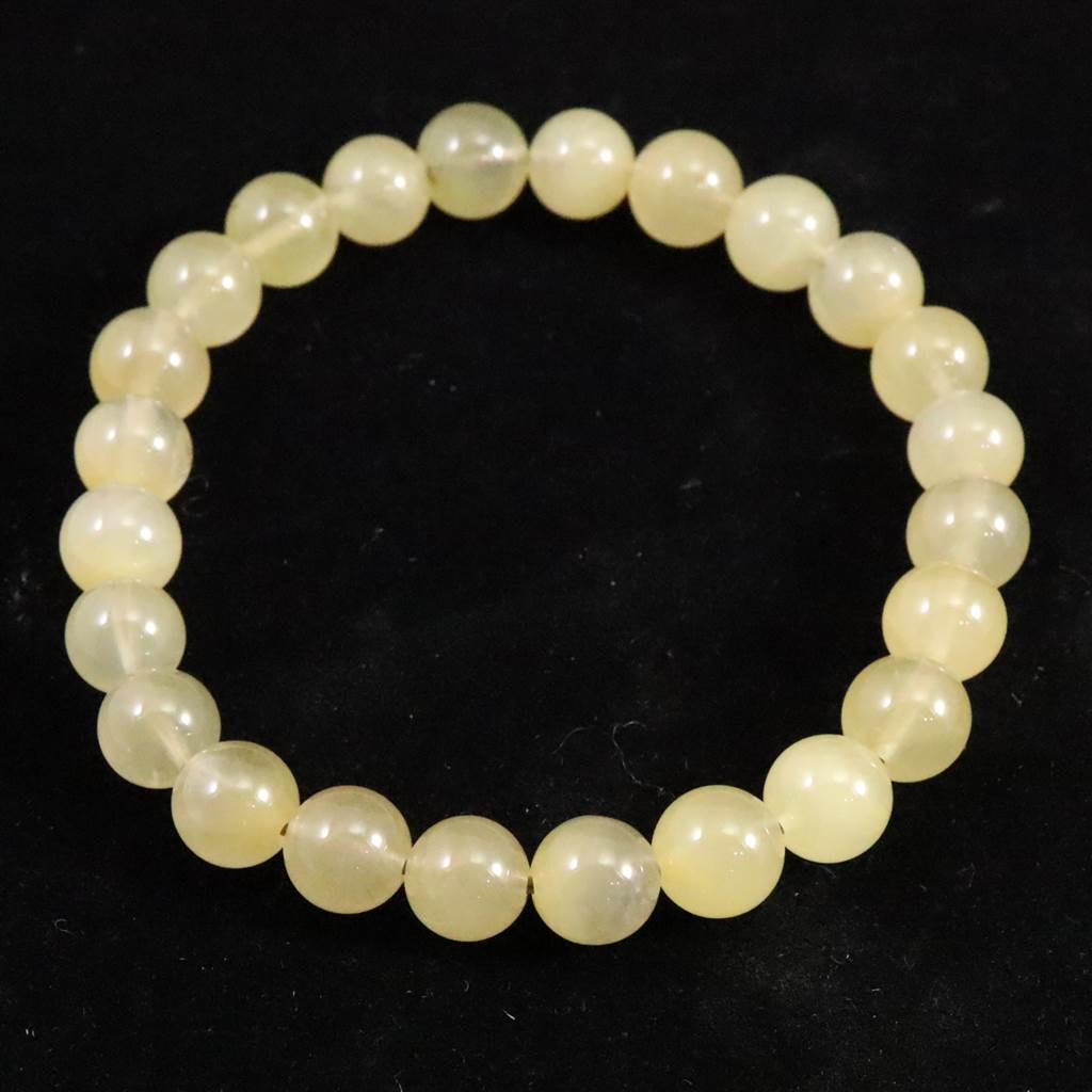 ゴールデン ザギマウンテンクォーツ 7.5mmブレスレット  15.1g #42435