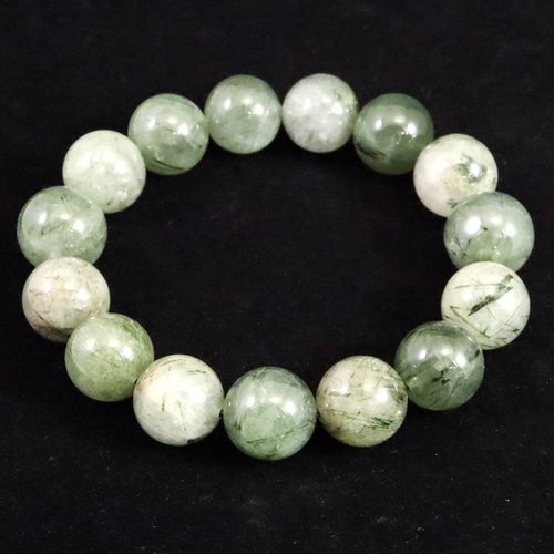 ザギマウンテンクォーツ ブルーターラ 14mmブレスレット 61.4g #28301