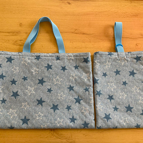 オーダーメイド】入園入学グッズ青星柄
