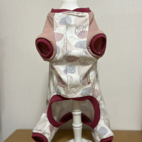 ハンドメイド犬服 XXS〜XLサイズ 前開きロンパース オーダー頁