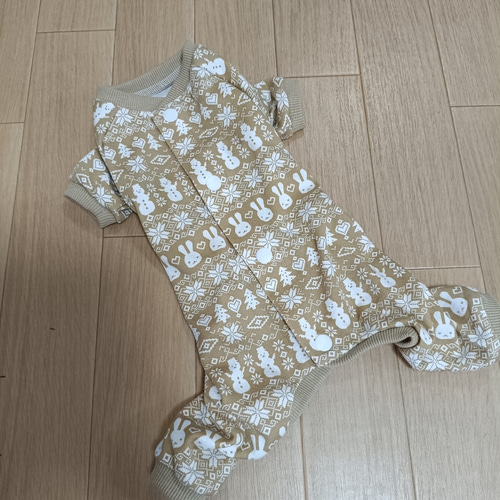ハンドメイド犬服 XXS〜XLサイズ 前開き後開きロンパース オーダー頁