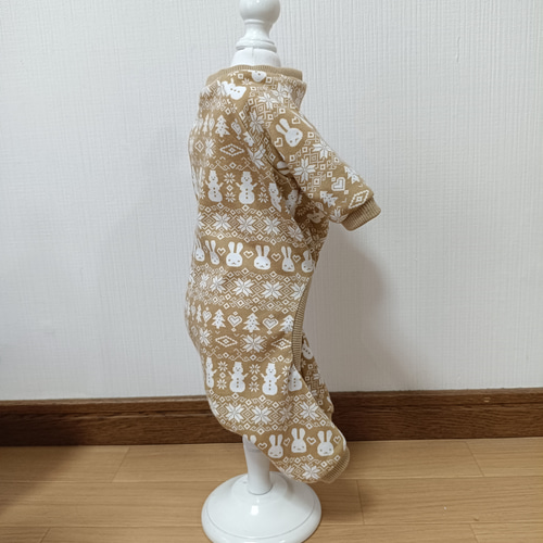 ハンドメイド犬服 XXS〜XLサイズ 前開き後開きロンパース オーダー頁