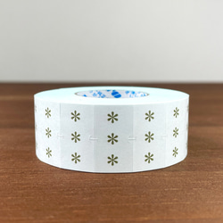 手帳のラベラーシール 5つ星評価 黒 テープ ラベルシール ロール