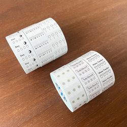 手帳のラベラーシール トイレ 黒 テープ ラベルシール ロールシール マステ マスキングテープ スケジュール帳 10枚目の画像