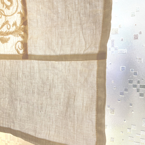 永遠の布 ポジャギ カフェカーテン 95×40cm カーテン MMM MADE